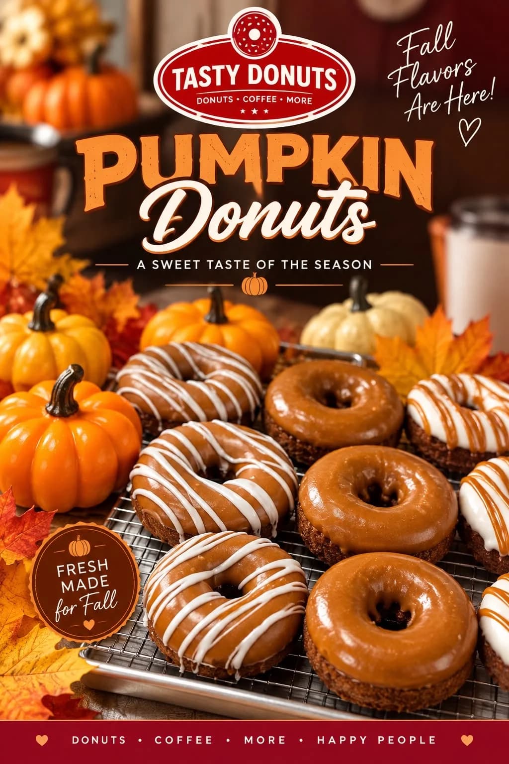 Pumpkin Donuts
